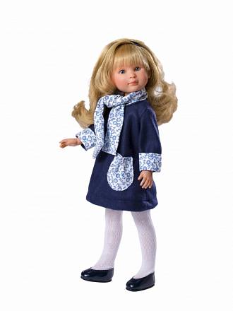 Кукла Селия в синем пальто, 30 см 